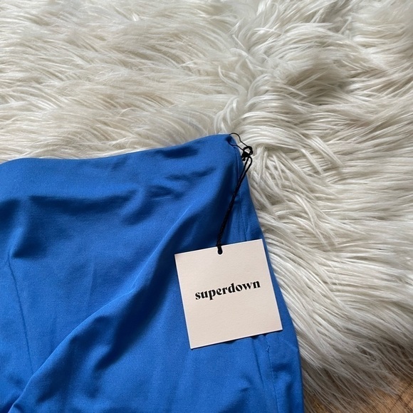 SUPERDOWN Jules Drape Mini Skirt - Picture 5 of 5